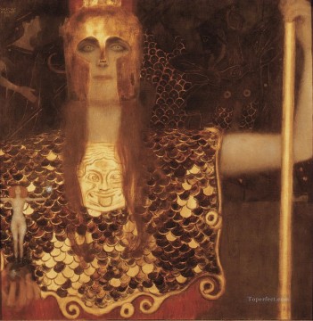 Gustavo Klimt Painting - Minerva o Palas Atenea Gustav Klimt